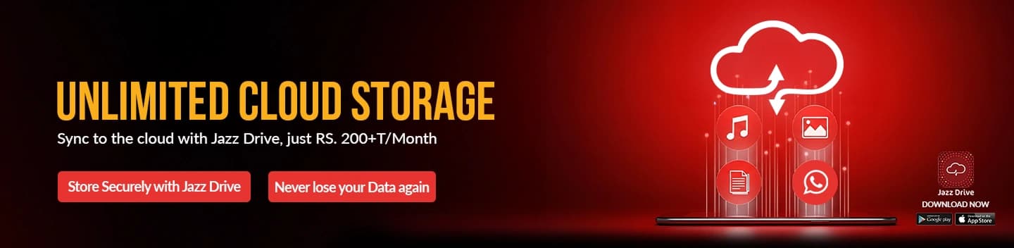 Jazz Drive - Unlimited Cloud Storage