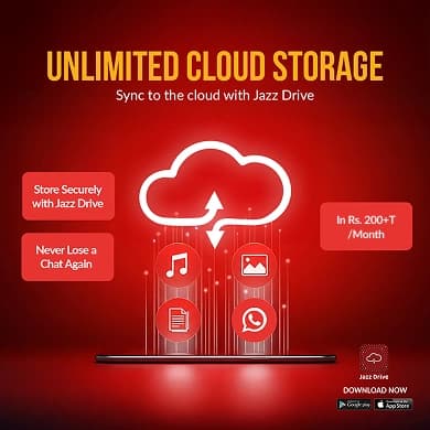 Jazz Drive - Unlimited Cloud Storage